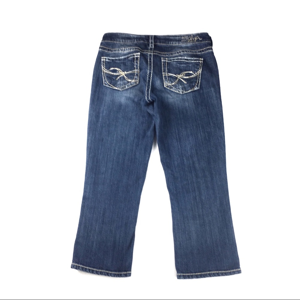 Silver Jeans Women's Blue Ankle & Cropped Jeans